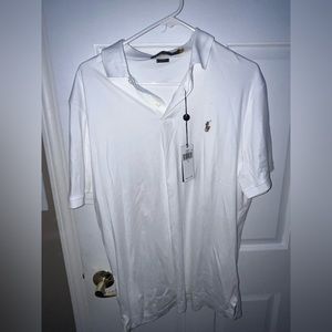 POLO RALPH LAUREN WHITE CLASSIC FIT MESH
